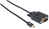 Manhattan 152167 video átalakító kábel 1,8 M Mini DisplayPort VGA (D-Sub) Fekete