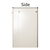 LOGON RDL32U61WH armario rack 32U Rack o bastidor independiente Blanco