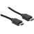 Manhattan 323215 HDMI kábel 2 M HDMI A-típus (Standard) Fekete