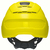 Uvex 9731130 Sicherheitskopfschutz Hart-Polyethylen (HDPE), Kunststoff Gelb