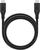 Goobay 74187 kabel USB USB4 Gen 2x2 1 m USB C Czarny