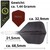 Condor AXE, schwarz Transparent, Gr. S, Small, 21.5mm