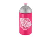 Trinkflasche Step by Step Natural Butterfly pink 0,5 Liter