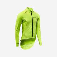 Men's Long-sleeved Road Cycling Winter Jacket Racer Extreme - Yellow - S