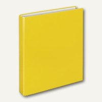 Veloflex Ringbücher "Basic", DIN A4, PP, 4-D-Ringe Ø 25 mm, gelb