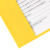 Oxford Hefthüllen für DIN A5, PP, BAST, gelb