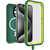 OtterBox Fre mit MagSafe Apple iPhone 15 Pro, Wasserdicht (IP68), stoßfest, schmutzabweisend, schlanke Schutzhülle mit integriertem Displayschutz, 5x getestet nach MIL-STD, Grün