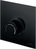 OVENTROP 1022788 Abdeckung Unibox RTL mit Thermostat Echtglas schwarz schwarz mi