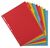 Exacompta Forever Recycled Divider 10 Part A4 220gsm Card Vivid Assorted Colours