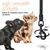 BLUZELLE 16ft Retractable Leash with Reflector Strips, for Small Dogs up to 44lb, Extendable Dog Lead Nylon Belt with 360° Snap Hook, Reliable One-Hand Braking System Soft Anti-...