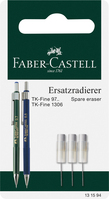 TK-Fine Ersatzradierer Druckbleistift, 3er Set