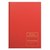 Collins Cathedral Analysis Book Casebound A4 12 Cash Column 96 Pages Red 69/12.1