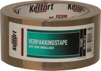 Verpakkingstape Kelfort Vb5066 66mx50mm Bruin