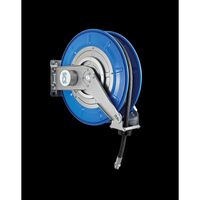 Hose reel for air, water, oil, up to 50 bar