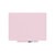 Pizarra blanca Skincolor, chapa de acero, pintada, A x H 750 x 550 mm, rosa.