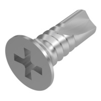 ISO 15482 / DIN 7504 O, Senk - Bohrschraube, ST 4,2x25, A2, H 2