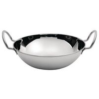 Olympia Flat Bottomed Medium Serving Dish Made of Stainless Steel 6 1/4(�)"