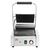 Nisbets Essentials Contact Grill Ribbed Top Stainless Steel - Built In Tray