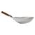 London Wok Round Bottom Wok Made of Mild Steel with Long Handle 356(�)mm