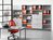 Kombi-Anbau-Büroschrank, Büroschranksystem MODUFIX, HxBxT: 2575 x 800 x 420 mm | BKK0354-BUBU