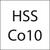 Drehling HSSE Form-L 20x3x200mm Index WILKE