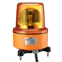 Drehspiegelleuchte, Harmony XVR, 130mm, orange, ohne Buzzer, 24V ACDC