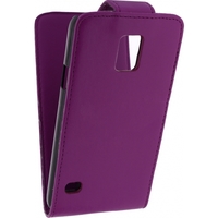 Xccess Flip Case Samsung Galaxy S5/S5 Plus/S5 Neo Purple