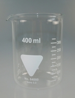 800ml Bécher en verre borosilicate 3.3 forme basse