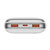 Powerbank Bipow Pro 20000mAh 22.5W z kablem USB USB-C 0.3m biały