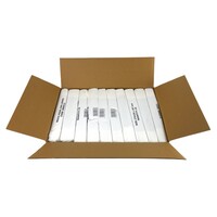 White Pedal Bin Liners on a Roll - Box of 1000
