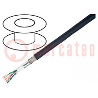 Wire; SF/UTP; 4x2x24AWG; industrial Ethernet,outdoor; 5e; Cu