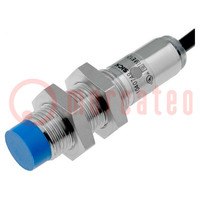 Sensor: inductief; OUT: PNP / NO; 0÷4mm; 10÷30VDC; M12; IP67; 200mA