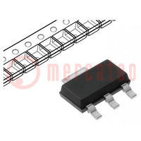 IC: power switch; high-side; 700mA; Ch: 1; N-Channel; SMD; SOT223-3