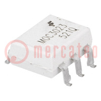 Optotriac; 5kV; Uout: 400V; without zero voltage crossing driver