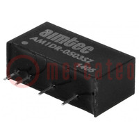 Converter: DC/DC; 1W; Uin: 4.5÷5.5V; Uout: 3.3VDC; Iout: 300mA; SIP7