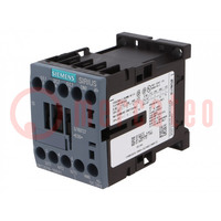 Contactor: 3-pole; NO x3; Auxiliary contacts: NO; 24VDC; 17A; 3RT20