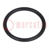 Dichting O-ring; NBR-rubber; Thk: 1,8mm; Øinw: 17mm; M20; zwart