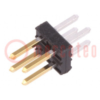 Socket; wire-board; male; Minitek; 2mm; PIN: 4; on PCBs; 2A; straight