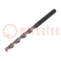 Drill bit; for metal; Ø: 6mm; L: 93mm; Working part len: 57mm