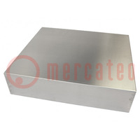 Custodia: basamento per la custodia; X: 381mm; Y: 432mm; Z: 102mm