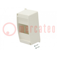Enclosure: for modular components; IP30; No.of mod: 4; Series: IC2