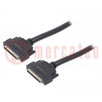 Cable de conexión; SCSI 68pin; 1m; Apantallamiento: apantallado