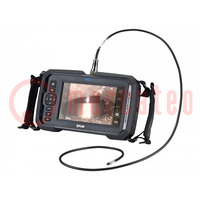 Kamera inspekcyjna; Wyświetlacz: LCD 7"; IP54; -10÷60°C; Wtyk: EU