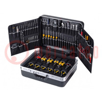 Kit: general purpose; case; 113pcs.