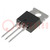 Transistor: N-MOSFET; unipolare; 100V; 75A; 200W; TO220AB