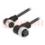 Cable: for sensors/automation; 7/8",both sides; 1m; male; female
