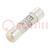 Fuse: fuse; gR; 2A; 1000VDC; cylindrical