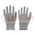 Protective gloves; ESD; L; Features: dissipative; grey; <10MΩ