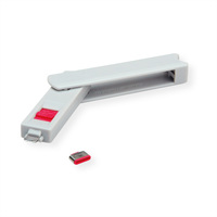 ROLINE Set Bloqueur de port USB Type C, 1x verrouillage et 1x clé
