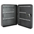 HMF 14500-02 Schlüsselkasten 45 Haken, 30 x 24 x 7,5 cm, schwarz